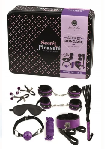 Bondage Kit Viola/Nero &ndash; Seduzione & Controllo