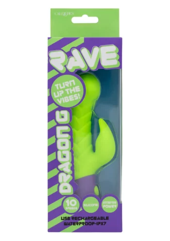 Rave Dragon G Vibrator &ndash; doppia stimolazione punto G e clitoride