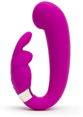 Vibratore Rabbit G-Spot Curve Purple &ndash; doppia stimolazione potente