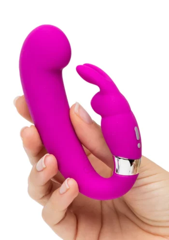 Vibratore Rabbit G-Spot Curve Purple &ndash; doppia stimolazione potente