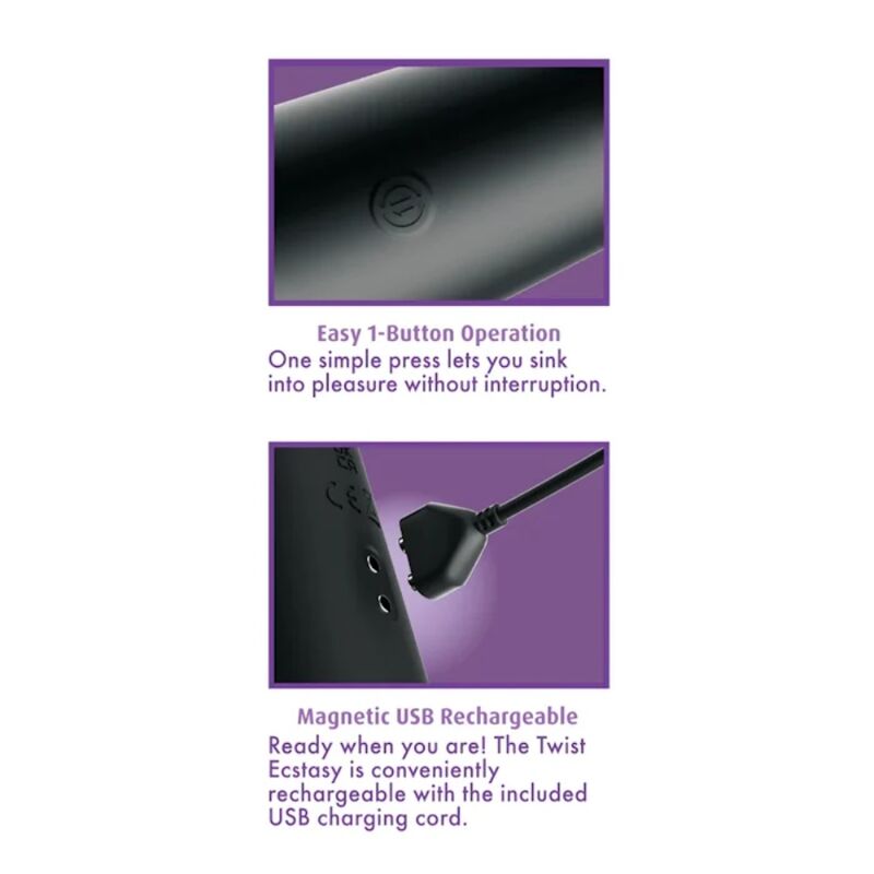 anal-fantasy-twist-ecstasy-pulsante-ricarica-usb Twist Ecstasy comando a un pulsante e ricarica USB