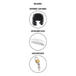 extreme-gabbia-castita-silicone-nera-lucchetto
