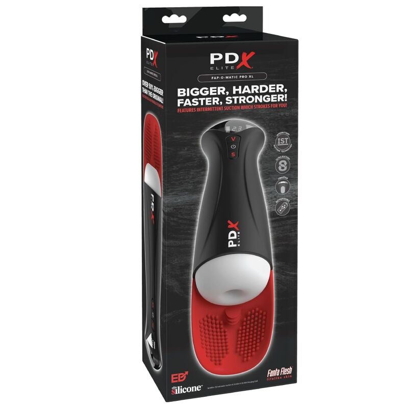 PDX Elite Fap-O-Matic Pro XL 5 PDX Elite Fap-O-Matic Pro XL - confezione Pipedream tecnologia IST