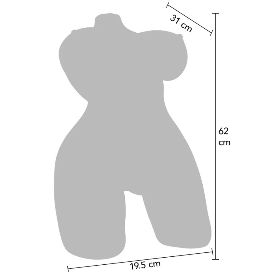 Hidden Desire Torso Realistico Vagina e Ano 10 Torso masturbatore femminile realistico XXL con vagina e ano - immagine 10