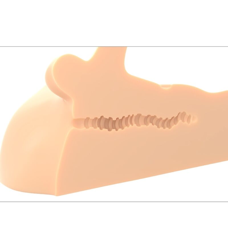 masturbatore-da-cavalcare-pene-orientabile-ano-5 Masturbatore da cavalcare con pene orientabile e ano penetrabile in Fanta Flesh - immagine 5