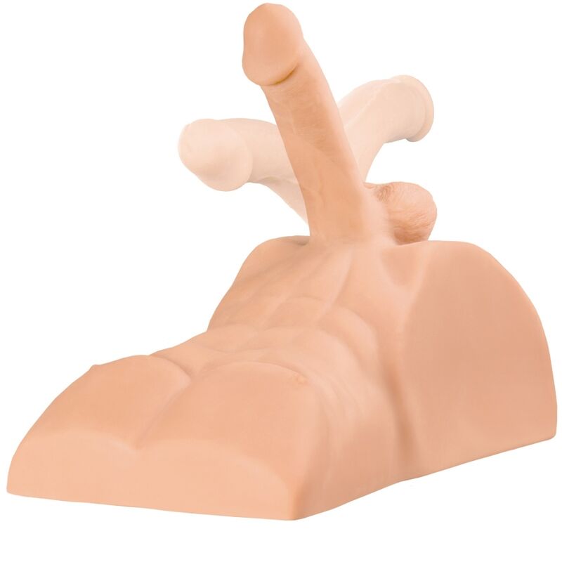 masturbatore-da-cavalcare-pene-orientabile-ano-6 Masturbatore da cavalcare con pene orientabile e ano penetrabile in Fanta Flesh - immagine 6