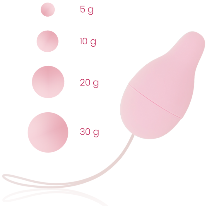 ohmama-kegel-sacchetto Sacchetto in tessuto incluso con l allenatore Kegel Ohmama