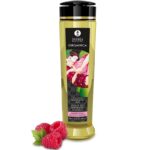 shunga-organica-olio-massaggio-baciabile-lampone-240ml