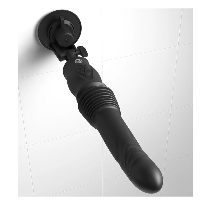 Fetish Fantasy Ultimate Silicone Thruster 5 Ultimate Silicone Thruster - uso hands-free fissato con la ventosa su superficie liscia