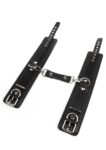 Avanza Feros Croc-Embossed Ankle Cuffs 1