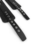 Avanza Feros Croc-Embossed Ankle Cuffs 1