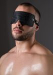 Avanza Feros Croc-Embossed Blindfold 1