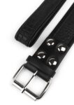 Avanza Feros Croc-Embossed Collar Leash 1