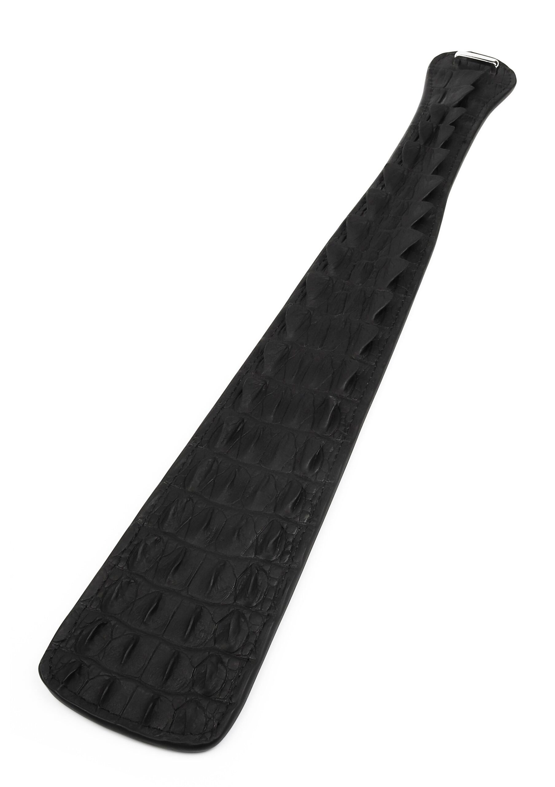 Avanza Feros Croc-Embossed Paddle 4 Paletta Avanza Feros vista di tre quarti con il rilievo delle scaglie in evidenza