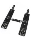 Avanza Feros Croc-Embossed Wrist Cuffs 1