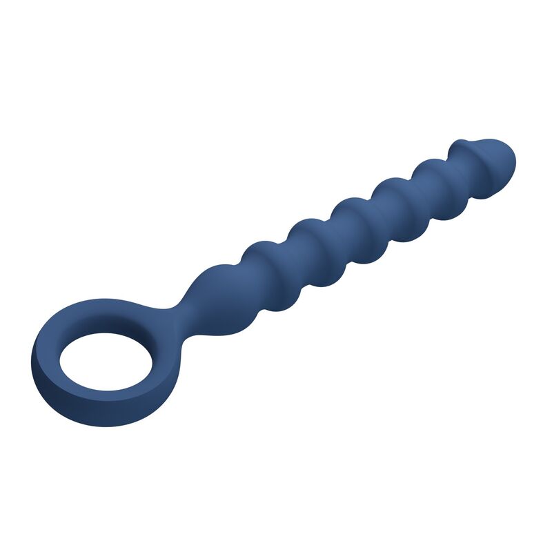 Mr Play Sonda Anale ad Anelli 4 Mr Play - sonda anale con ampio anello di estrazione, vista diagonale