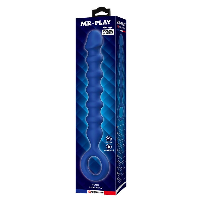 Mr Play Sonda Anale ad Anelli 9 Mr Play - confezione Penis Anal Bead soft and flexible
