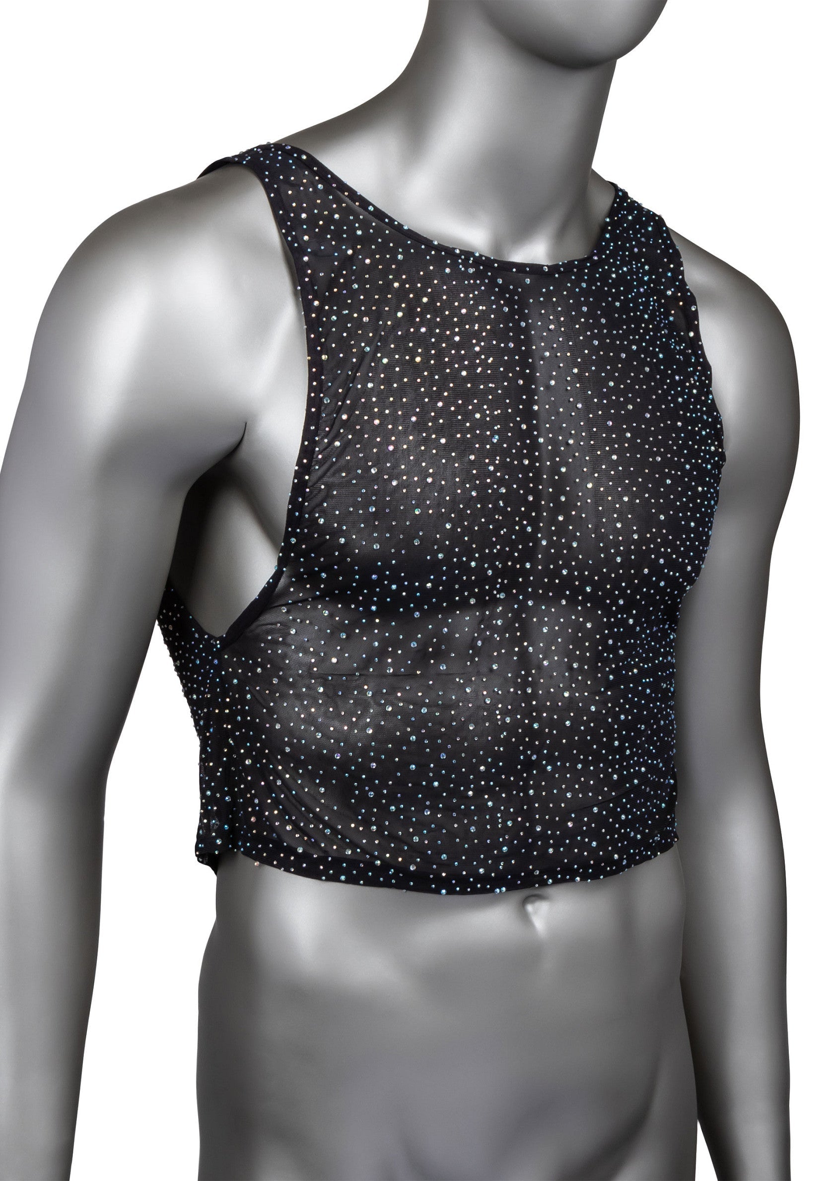 CalExotics Radiance Muscle Tank 03 CalExotics Radiance Muscle Tank su manichino, lunghezza fino alla vita