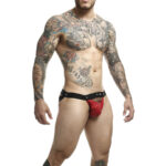 DNGEON Jockstrap Sport Rosso 01
