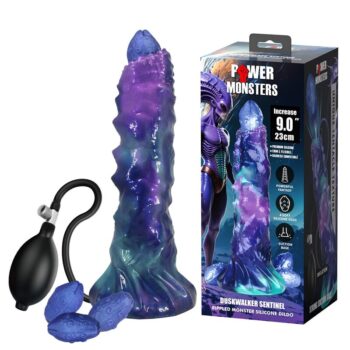 Power Monsters Duskwalker Sentinel - ovipositore di fantasia con 4 uova in silicone e pompetta