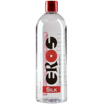 Eros Silk - lubrificante al silicone medicale 500 ml, flacone con scala graduata