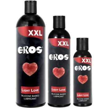 Eros XXL Light Love - i formati disponibili della linea al silicone
