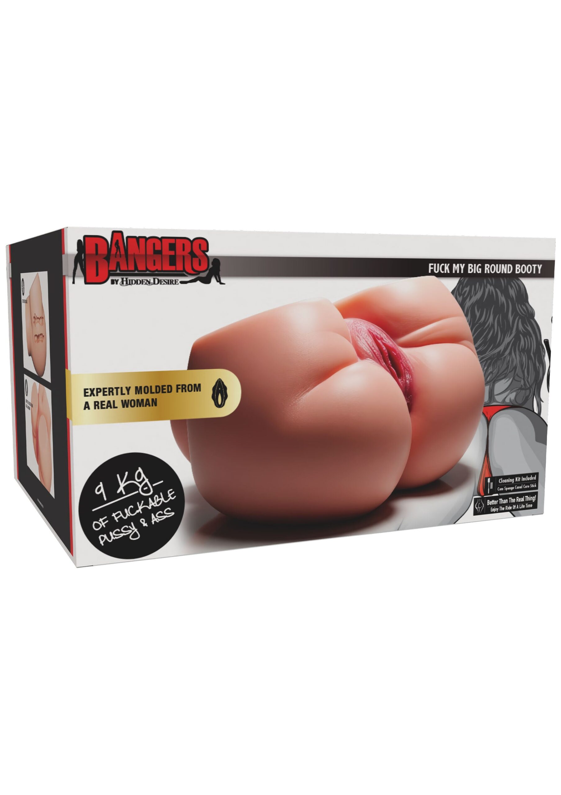 Confezione del masturbatore Hidden Desire Bangers Fuck My Big Round Booty Confezione del masturbatore Hidden Desire Bangers Fuck My Big Round Booty