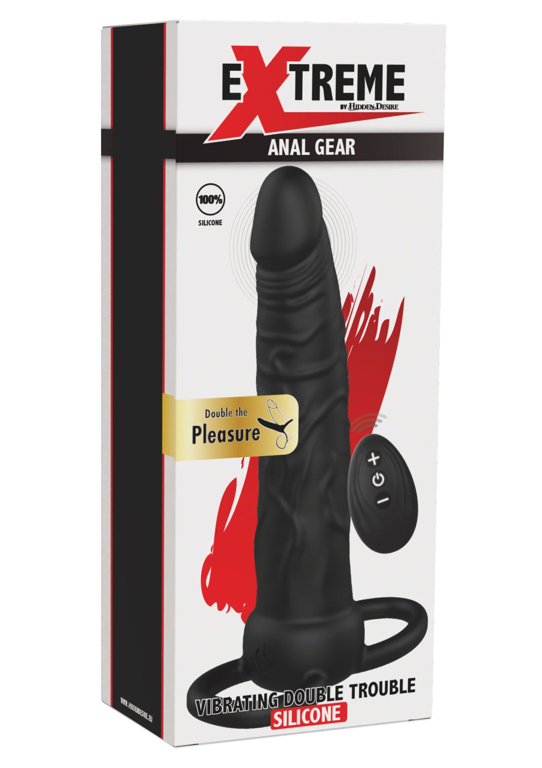 Confezione del Hidden Desire Extreme Vibrating Double Trouble in silicone Confezione del Hidden Desire Extreme Vibrating Double Trouble in silicone