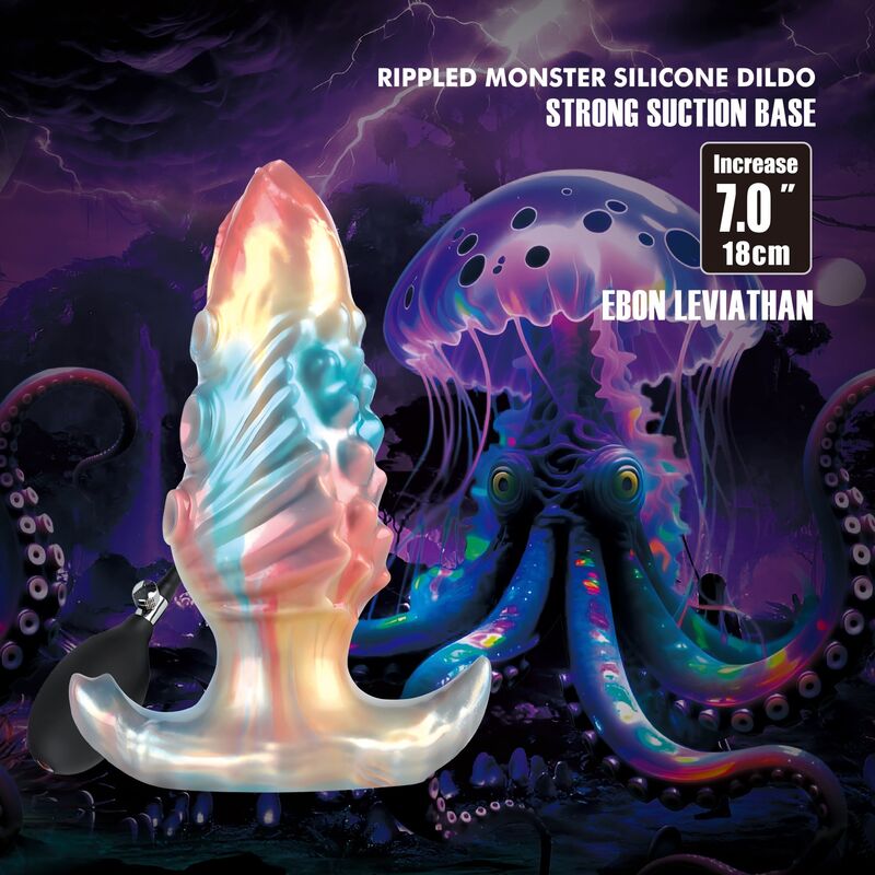 Power Monsters Ebon Leviathan 7 Power Monsters Ebon Leviathan - plug di fantasia ispirato alle creature degli abissi