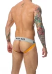 MOB Stripe Classic Jock Arancione 1