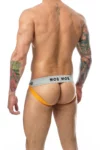 MOB Stripe Classic Jock Arancione 1