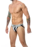 MOB Stripe Classic Jock Arancione 1