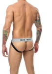 MOB Stripe Classic Jock Arancione 1