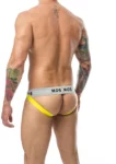 MOB Stripe Classic Jock Arancione 1