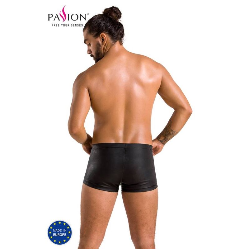 Passion Patrick Boxer Uomo 05 Passion Patrick indossato di spalle, taglio boxer corto