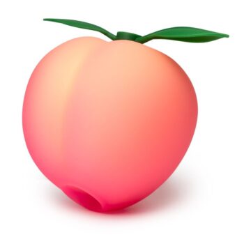 ROMP Pink Peach stimolatore clitoride a forma di pesca con foglie verdi