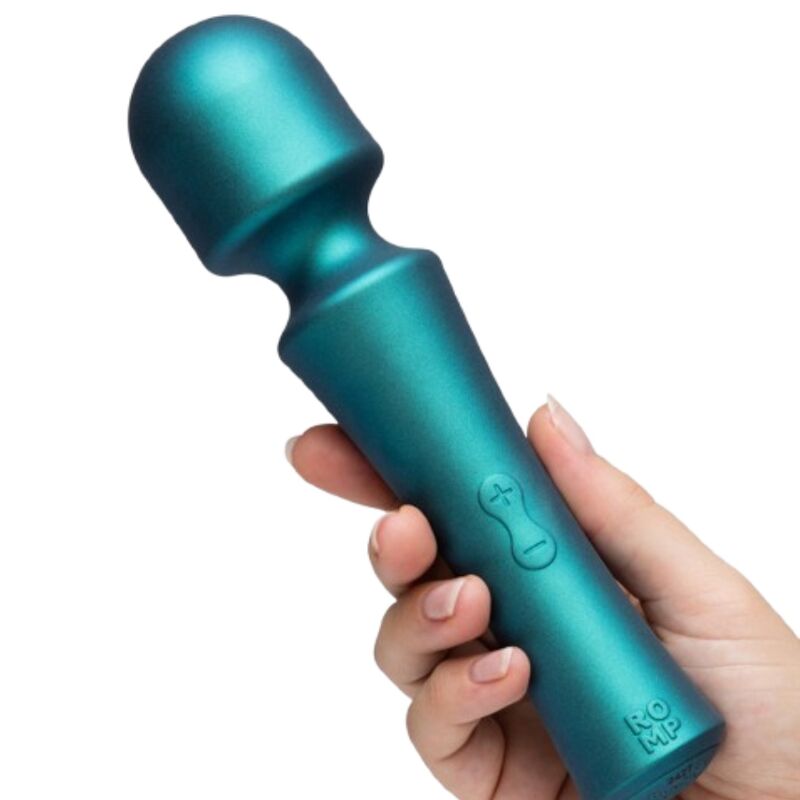 ROMP Presto 03 ROMP Presto impugnato in una mano, pulsante piu e meno
