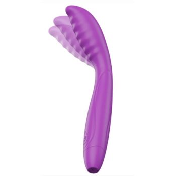 She.E.O Tapping vibratore punto G viola con testa a costole in movimento