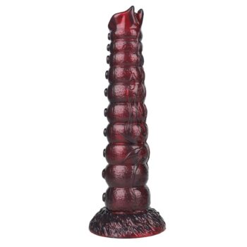 Voidclaw Brute - dildo segmentato con ventose in rilievo e base a ventosa