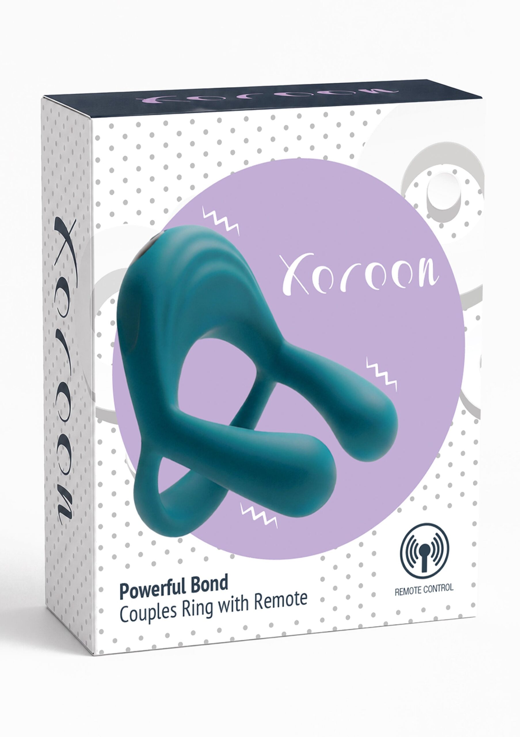 Confezione dell anello vibrante per coppie Xocoon Bond con telecomando Confezione dell anello vibrante per coppie Xocoon Bond con telecomando