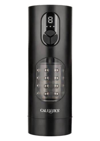 Masturbatore Bionic Beaded Power Stroker con display digitale e finestra sulle quattro file di sfere