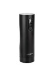 Masturbatore Bionic Thrusting nero visto di fronte, con display e due tasti