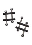 CalExotics Nipple Grips Crossbar Nipple Vices, coppia di morsetti a vite
