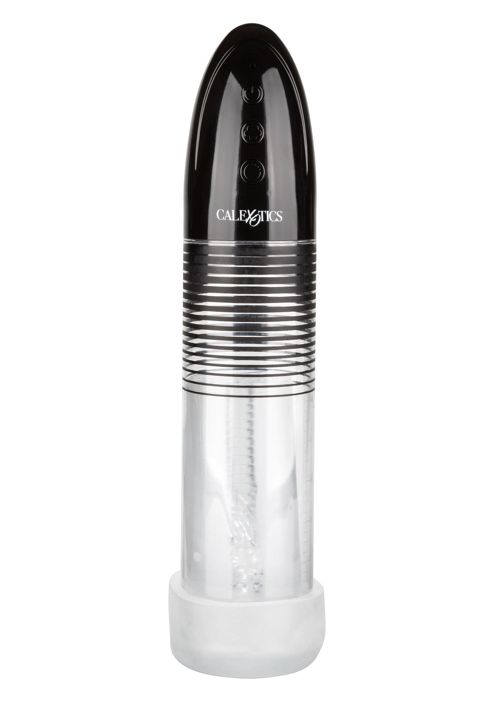 Executive Smart Pump fronte Pompa Executive Automatic Smart Pump con cilindro graduato e manica trasparente all interno