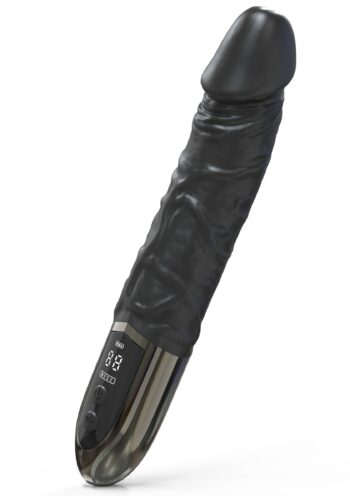 Vibratore anale Anal Power Hidden Desire Extreme nero con display digitale