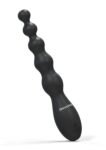 Vibratore anale a sfere Hidden Desire Extreme nero con display digitale