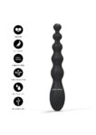 Vibratore anale a sfere Hidden Desire Extreme nero con display digitale