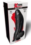 Dildo vibrante Demon Hidden Desire Extreme nero da 27 cm con base a ventosa
