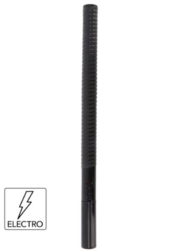 Manganello elettrostimolante Hidden Desire Extreme da 40,5 cm con corpo a coste
