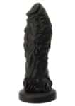 Dildo vibrante Goblin Hidden Desire Extreme nero con base a ventosa